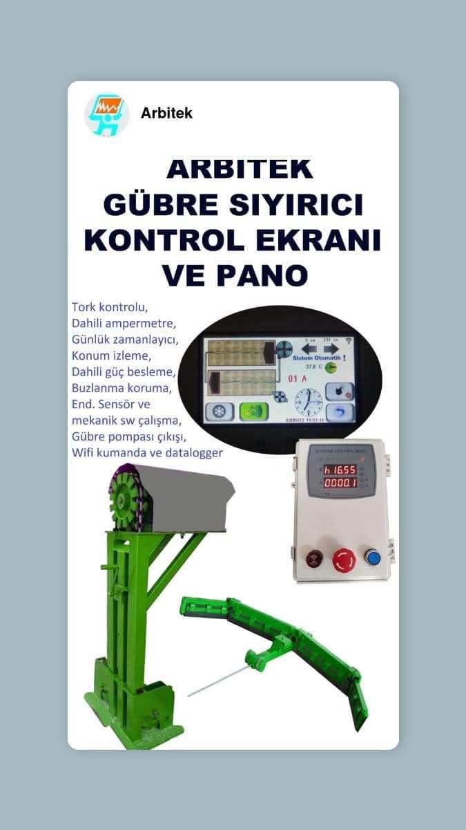 SGT0221 43 - Gübre Sıyırıcı Kontrol Sistemi