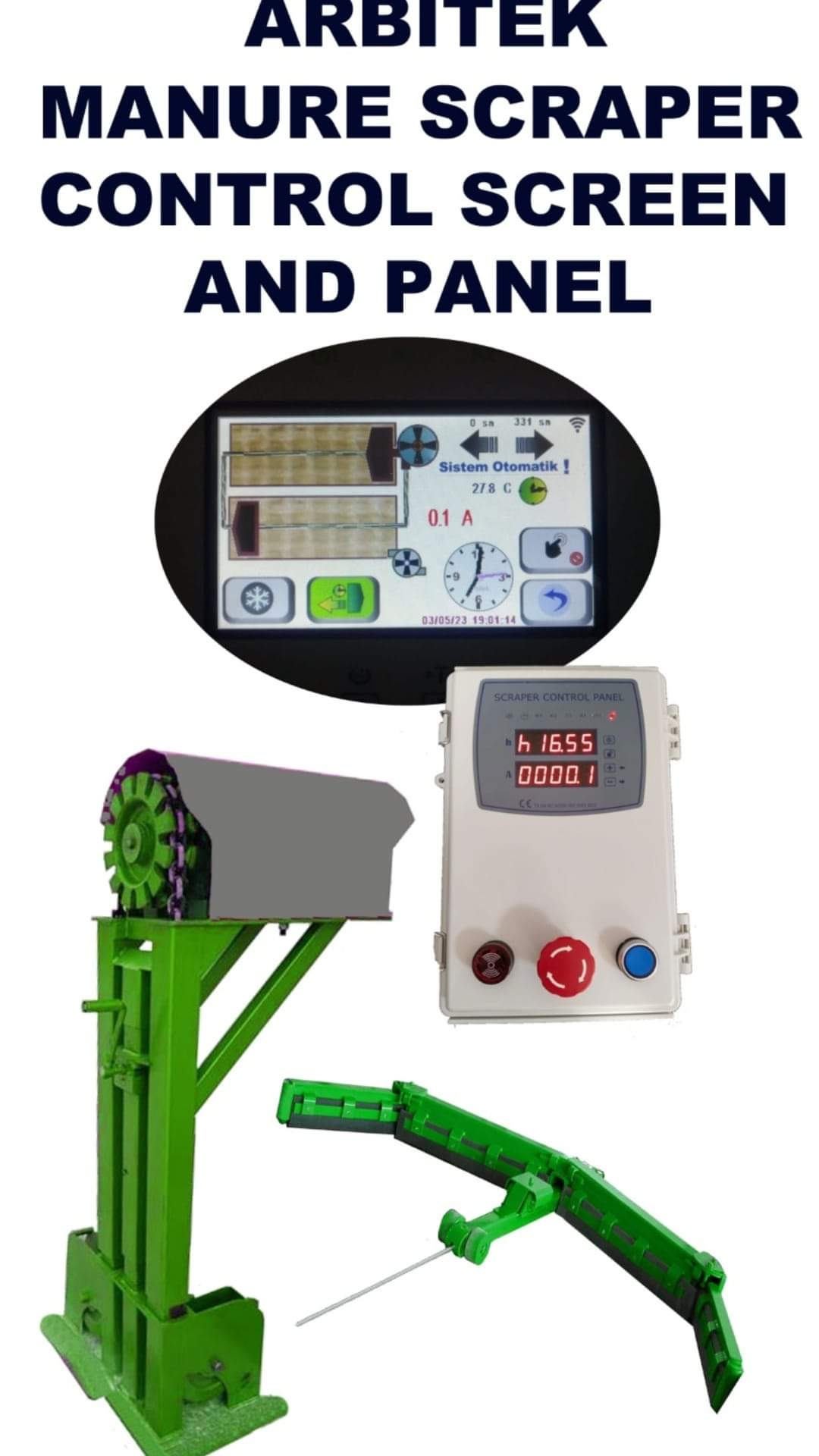 SGT0221 43 - Gübre Sıyırıcı Kontrol Sistemi